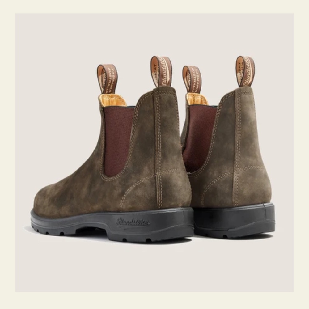 NWT/NWB BLUNDSTONE BOOTS Women’s 585 Rustic Brown - Picture 5 of 12